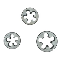 上工 STWC 55°圆锥管螺纹圆板牙 外径45mm 1支 9SiCr ZG 1/2