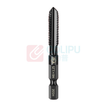 天工 机用直槽丝锥 10102436491747 内冷 高速钢 67mm 通孔/盲孔 公制 6.2mm 六方柄接口方式 物理涂层 M8×1.25