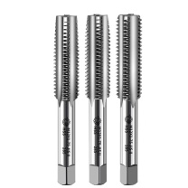 天工 手用丝锥 直槽 外冷 不锈钢 95.5mm 公制 16mm 四方柄 44.8mm 化学涂层 M16*2 3支/包