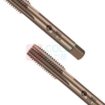 天工 机用螺旋槽丝锥 M22×2 含钴高速钢 通孔型