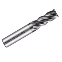天工 四刃合金铣刀 16mmx45mmx16mmx100mm