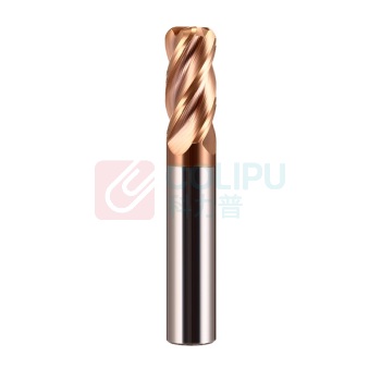 沃尔德 合金图层圆鼻刀 D6*R0.2*50*4F