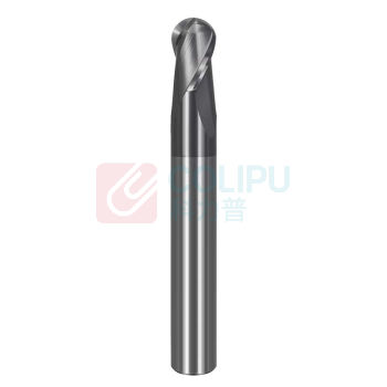 GTK 球刀 R1*4*D4*50 R1:球头半径1.0mm→球头直径Φ2.0mm (银色) (钛合金用)
