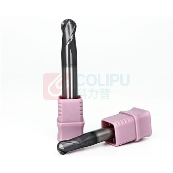 GTK 球刀 R1*4*D4*50 R1:球头半径1.0mm→球头直径Φ2.0mm (银色) (钛合金用)