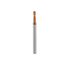 GTK 球刀 R1.5*10*D4*50 R1.5:球头半径1.5mm一刃径(球头直径)=3.0mm(2×R) (银色) (钛合金用)