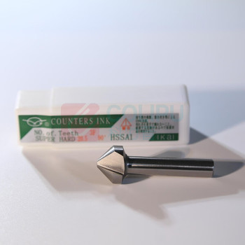 成量 全磨制直柄倒角立铣刀 三刃90)(d=10.5)