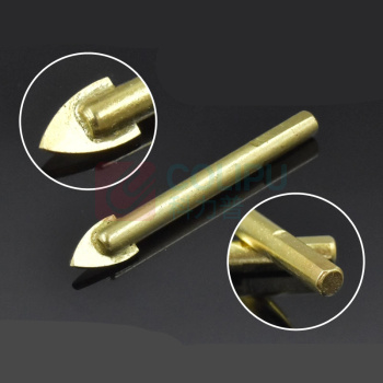 力航 一字合金陶瓷三角钻头 6mm
