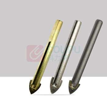 力航 一字合金陶瓷三角钻头 8mm