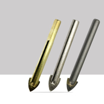 力航 一字合金陶瓷三角钻头 8mm