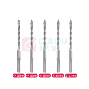戴恩工具 圆柄十字钻头 6*110mm (银色)