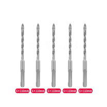 戴恩工具 圆柄十字钻头 6*110mm (银色)