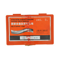 上工【1支】硬质合金直柄麻花钻头8.7mm K30材质电钻钻头 钻床钻咀