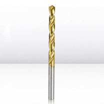 豫光 麻花钻头 YG1-05 高速钢镀钛 刃径1.05mm 柄径1.05mm 刃长14mm 10支/盒