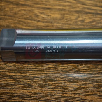雪士力 手用硬质合金导柱螺旋铰刀 D17.4*130*D17.6*100*330L H9