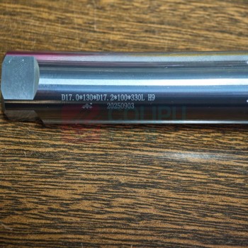 雪士力 手用硬质合金导柱螺旋铰刀 D17.0*130*D17.2*100*330L H9