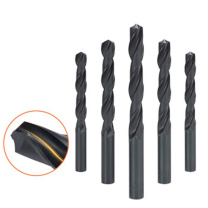 上工 全磨制直柄加长麻花钻头 9.8mm 184*121mm (黑色)