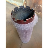 芙蓉花 金刚石薄壁水钻头 手提式墙砖混泥土墙壁打孔管道开孔 直径245*长350MM