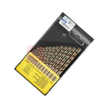 天工 麻花钻头套装 M35含钴钻头 13件套