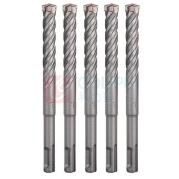得力工具 四坑钻头 φ8*150
