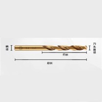 天工 含钴直柄麻花钻 5.2mm 10支/包