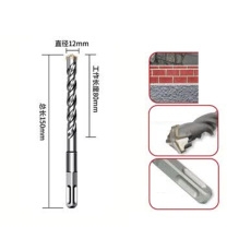 金田 方柄 四坑电锤钻头 12*150mm 一字