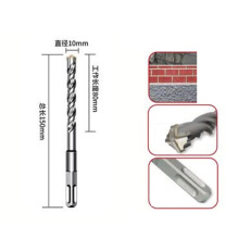 金田 方柄 四坑电锤钻头 10*150mm 十字四刃