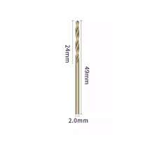 红骑士 麻花钻头 2mm 10支/盒