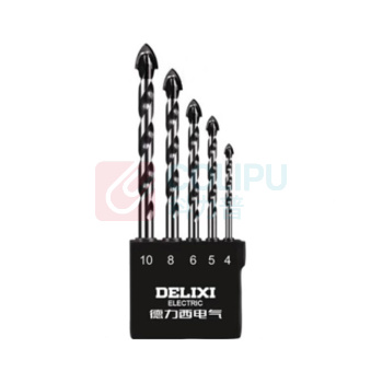 德力西电气 DELIXI ELECTRIC 电钻钻头瓷砖钻头套装 DDS P3 5件套