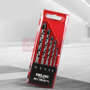 德力西电气 DELIXI ELECTRIC 电钻钻头瓷砖钻头套装 DDS P3 5件套