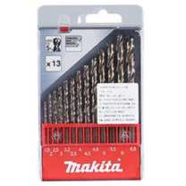 牧田 MAKITA 含钴金工钻头套装 D-57180 13支(1.5mm/2mm/2.5~6.5mm) 1盒 D-57180 