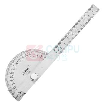 得力工具 角度尺 DL7306 150mm (银)