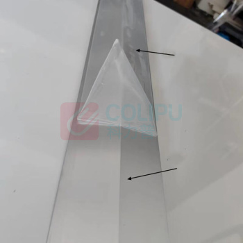 极一 铝合金阴角刮尺 加厚款 1.2米