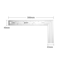 世达 SATA 铝柄钢角尺 91412 300MM