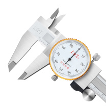 上工 不锈钢带表卡尺 分度值0.01mm 0mm-150mm