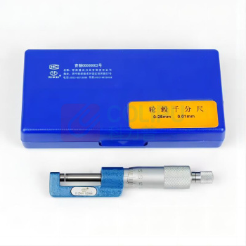 青量 轮毂千分尺 0-25mm精度0.004mm分辨率0.01mm