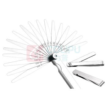 标阜 塞尺 0.02-1.00mm 【100mm*32片】