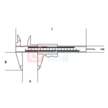 百塔 数显深度游标卡尺 016570002 0-150mm ±0.01mm
