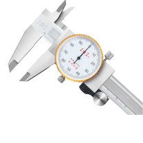 上工 不锈钢带表卡尺 0-150mm 精度0.01