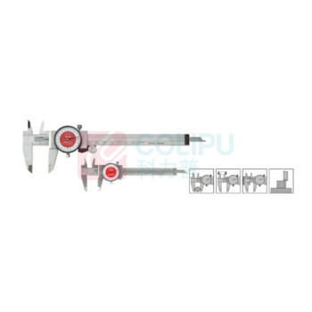 太阳 带表卡尺 0-200mm 分辨率±0.01mm