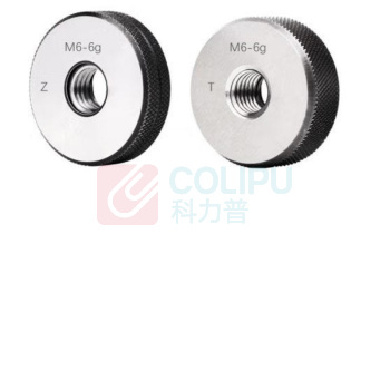 成量 螺纹环规(含检测费) M6-6g 直径1mm 等级6g 材质:轴承钢 2只装(通规T*1+止规Z*1)