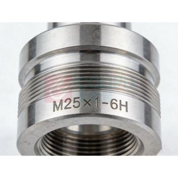 成量 螺纹塞规 M25*1-6H M25*1-6H 粗牙细牙通止规牙规 测量内螺纹通止规螺纹规
