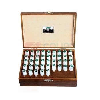 英示 INSIZE 针规套装 4166-411 精度:±1um 41件/套 直径1.0mm,1.1mm,1.2mm,...,5.0mm(间隔0.1mm)不含检测费用