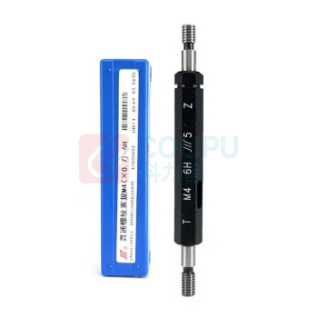 成量 螺纹塞规 M4*0.7-6H T.Z 粗牙细牙通止规 总长L=70mm,螺纹长=6mm,小径=3.242mm