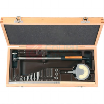 霍夫曼 内径千分表套装 435050 12-20KIT 12-20mm，分度0.001mm  包含千分表，不包含第三方检测