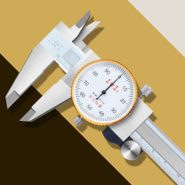 上工 带表卡尺 量程0-150MM 测量精度0.01mm 不含检测报告