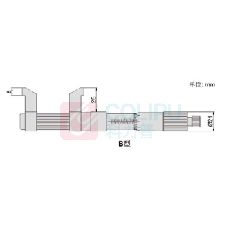英示 INSIZE 内测千分尺(不含校对环规) 3679-125 100-125mm