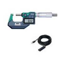 英示 INSIZE 数显外径千分尺 3101-25AC 0-25mm*0.001mm分辨率 配10m数据传输线 带数据传输
