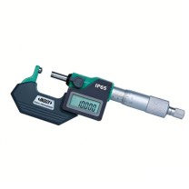 英示 INSIZE 数显球平面电子壁厚千分尺 3560-25AC 0-25MM 防护等级IP65 可传输数据 带外检