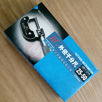 成量 外径千分尺 测量范围25-50mm 分度值0.01mm