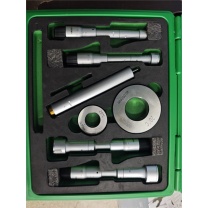 英示 INSIZE 三点内径千分尺 JC5172-504C 精度0.005mm 不含检测费 包含的千分尺:20-25mm, 25-30mm, 30-40mm, 40-50mm 校对环规(标配):φ24.977mm,φ40.007mm, 延长杆(标配):150mm